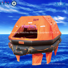 Throw Overboard Inflatable Life Raft for 25 Persons